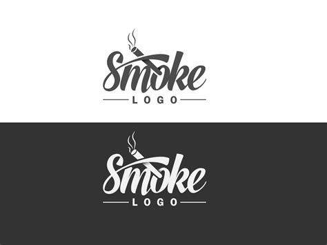 smoke LOGO by Zahidur Rahman on Dribbble