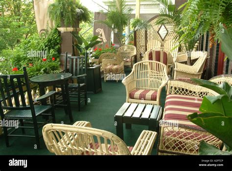 The Adelphi Hotel, veranda, Saratoga Springs, NY Stock Photo - Alamy