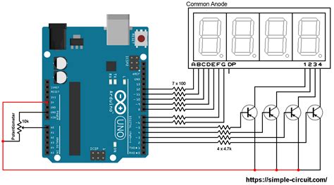 Print Arduino ADC values on 7-segment display