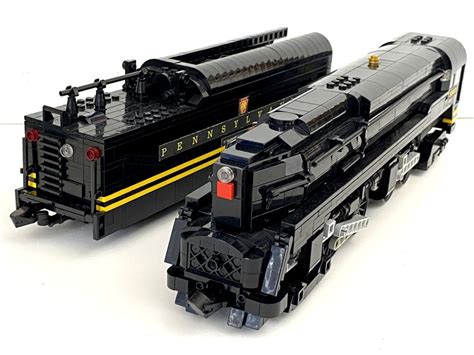 LEGO MOC 1:48 Pennsylvania Railroad T1 Duplex v3 (Power Functions) by ...