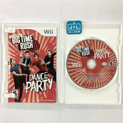 Big Time Rush: Dance Party - Nintendo Wii [Pre-Owned] – J&L Video Games ...