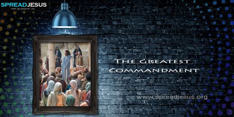 The Greatest Commandment Matthew 22