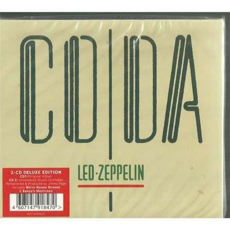 Coda 2cd by Led Zeppelin, CD x 2 with galarog - Ref:118978549