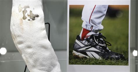 Curt Schilling's bloody sock sells for $92,613 at auction