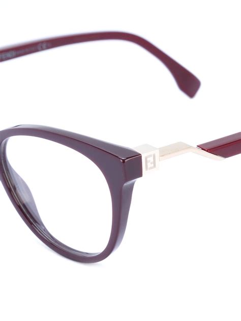 Fendi Eyewear Cat Eye Optical Glasses - Farfetch