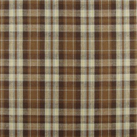 Gillison Cafe Brown Buffalo Check | On Sale | 1502 Fabrics Floral ...