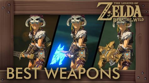 Legend of zelda breath of the wild weapons - austinjuja