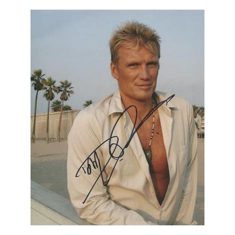 Dolph LUNDGREN Autograph