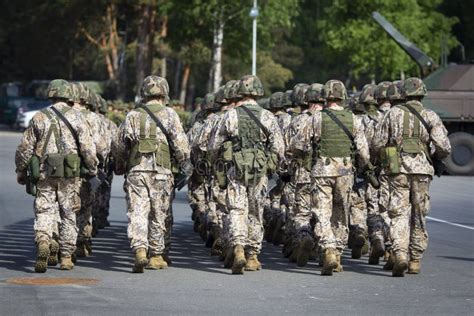 Military Men during Military Parade Editorial Image - Image of service ...