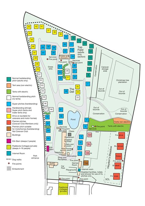 site map-page-0 - Old Brick Kilns Caravan and Camping Park North Norfolk