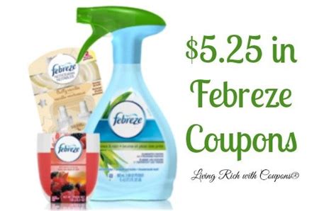 $5.25 in New Febreze Coupons – Only $0.71 at ShopRite {After Rebate ...