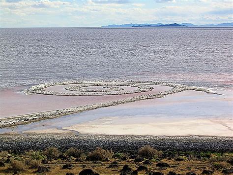 Spiral Jetty, Utah - WorldAtlas