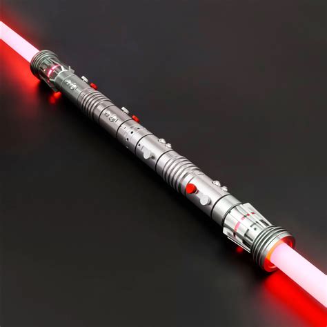 TXQSABER-New-Pixel-2-PCS-Darth-Maul-Lightsaber-Double-Bladed-Light-Up-Dueling-Black-Series ...