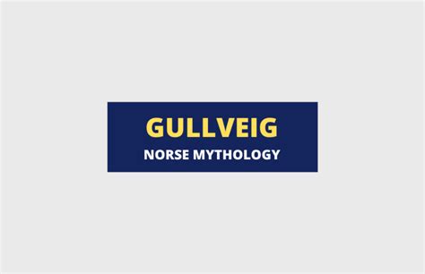 Gullveig's Pivotal Role in Norse Mythology: Between Æsir and Vanir - Symbol Sage