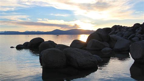 Sunset over Lake Tahoe Photograph by Jennifer Rivera - Fine Art America