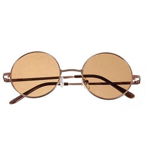 Fashion Classical Design Circular Sunglasses Eyeglasses (135 DOP) liked on Polyvore featuring ...