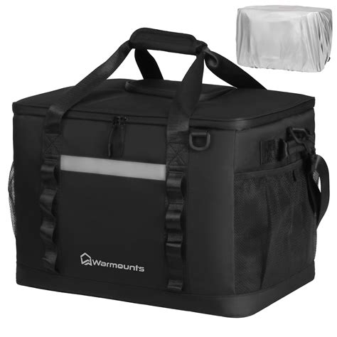 Warmounts Insulated Soft Cooler Bag, 75-Can, Leakproof, Travel Handle ...