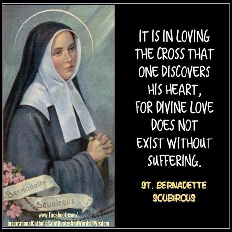 St. Bernadette Soubirous Saint Quotes Catholic, Catholic Religion, Catholic Saints, Religious ...