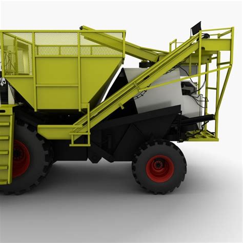 combine claas 3d model