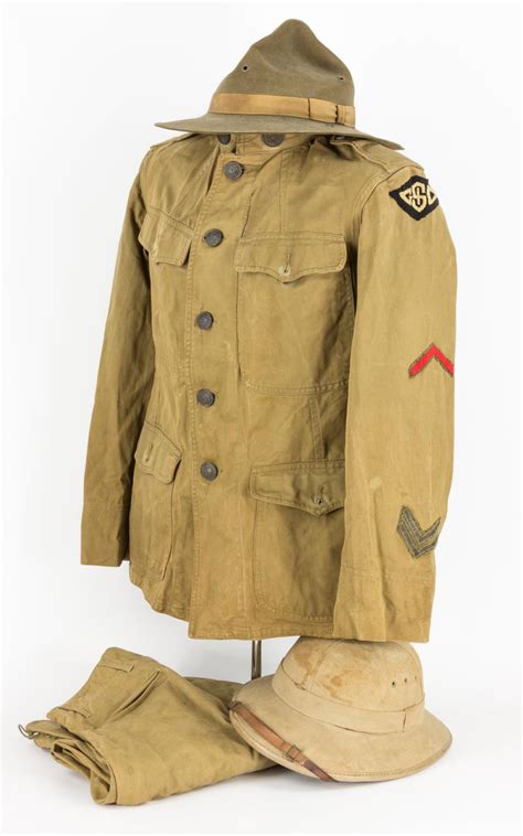 Lot - U.S. QUARTERMASTER CORPS CORPORAL'S UNIFORM WITH G.I.S.D. INSIGNIA