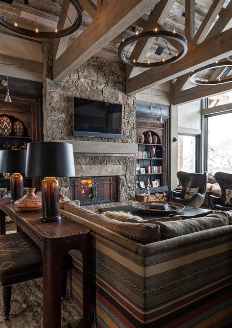VIKING VIEW - Chalet Chic, Chalet Style, Lodge Style, Chic Living Room ...