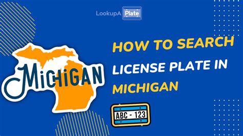 Michigan License Plate Search | Free MI Plate Owner Lookup