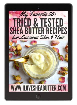 My Favorite Tried & Tested Shea Butter Recipes Ebook - beautymunsta ...