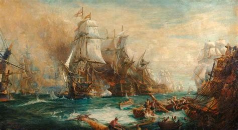 The Battle of Trafalgar, 21 October 1805 | Art UK