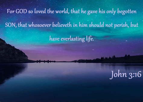 Bible verse "John 3:16" multicolored wallpaper multicolored background beautiful purple gree ...