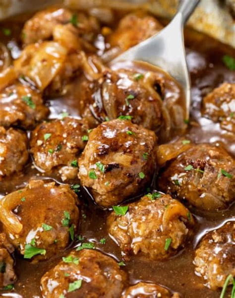 Meatballs and Gravy - The Cozy Cook