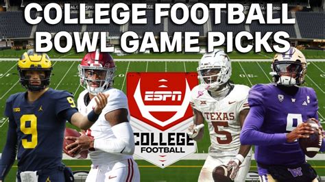 College Football Bowl Game Picks & Predictions - YouTube