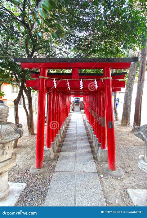 Hanazono Shrine in Shinjuku, Tokyo Stock Image - Image of buildings ...