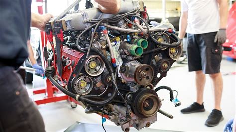 Ferrari F40 engine out maintenance | Barkaways