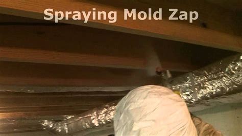 How To Remove Basment Ceiling Mold.wmv - YouTube