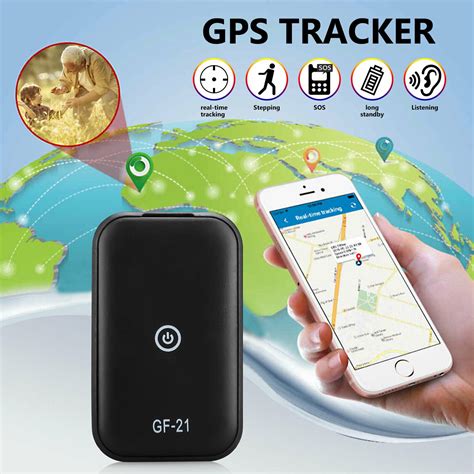 GPS Tracker for Vehicle, Car, Truck, RV, Equipment, Mini Hidden Tracking Device for Kids and ...