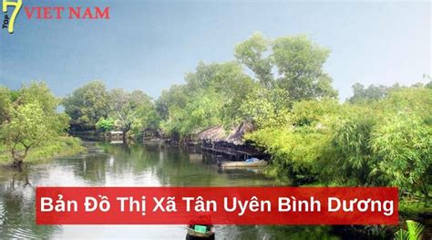 Bản Đồ Thị Xã Tân Uyên Bình Dương【Bản Đồ Việt Nam】