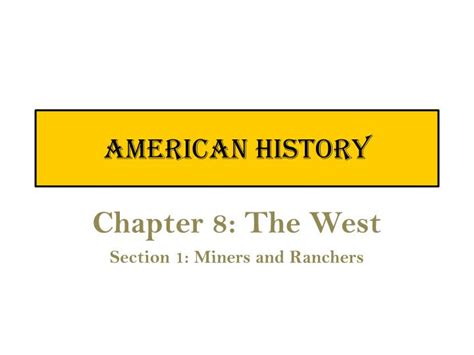 PPT - American History PowerPoint Presentation, free download - ID:1448660