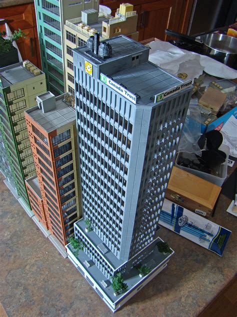 Greenmax kits 29 & 30 skyscraper kitbash N scale | Flickr