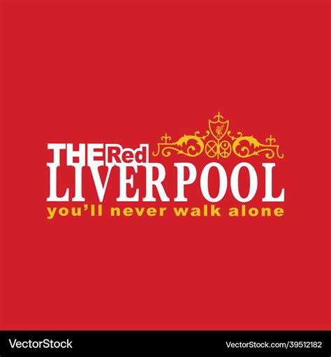 Red liverpool fc Royalty Free Vector Image - VectorStock