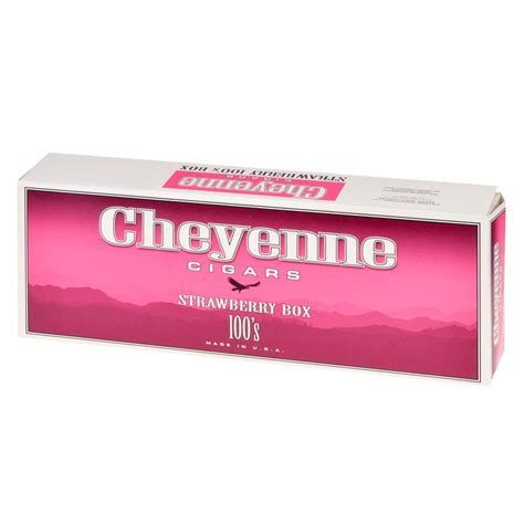 Cheyenne Strawberry Box of 10 Packs - Hello Cigarettes