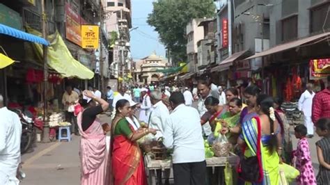 Vitthal Temple at Pandharpur, Vitthal Ru... | Stock Video | Pond5