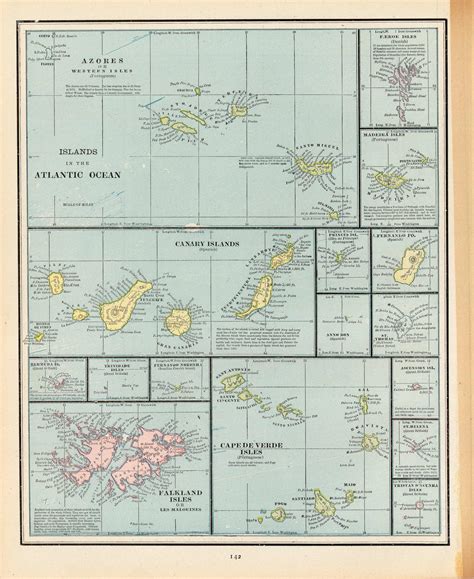 Atlantic Islands Map