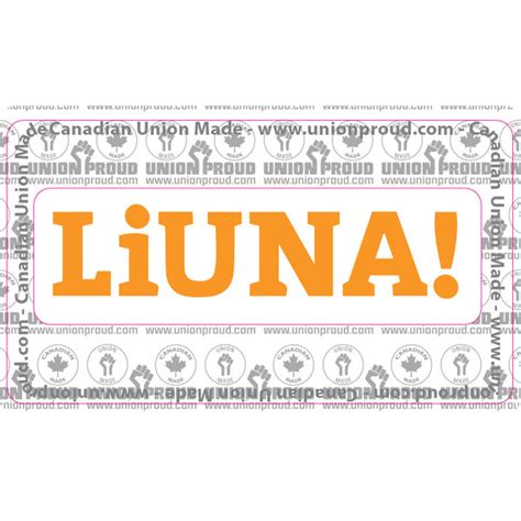 LiUNA Logo Decal – unionproud.com