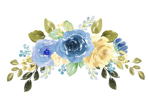 watercolor flower png transparent 10 free Cliparts | Download images on ...