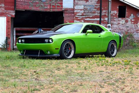 Green Hornet: Customized Dodge Challenger — CARiD.com Gallery