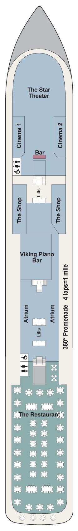 Viking Sea Deck Plans