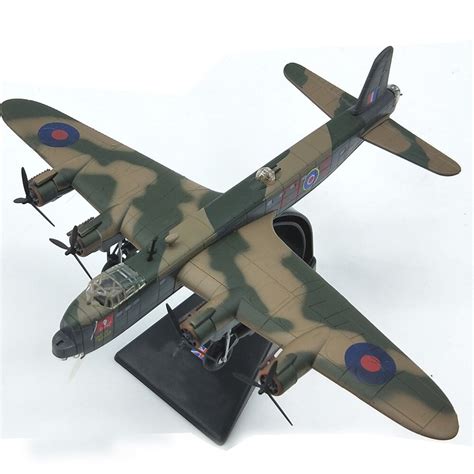 rare Special Offer 1:144 World War II Britain Model of Stirling Heavy Bomber Alloy Collection ...