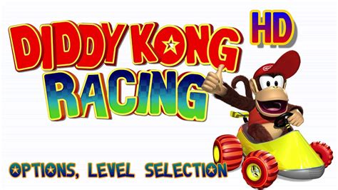 Diddy Kong Racing: Options, Level Selection HD - YouTube