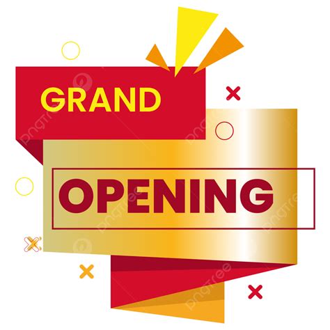 Grand Opening Blue Vector Hd PNG Images, Grand Opening, Grand, Opening ...