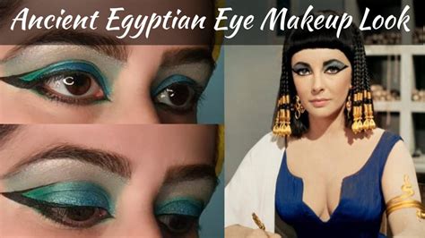 Ancient Egyptian eye makeup look @marizlife3541 #egyptianmakeup #cleopatra #dubai - YouTube